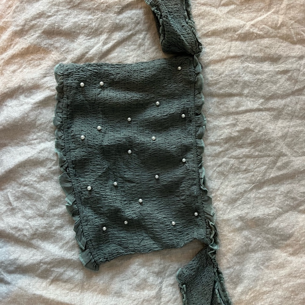 Pearl Crop Top - Miss Avenue - Small